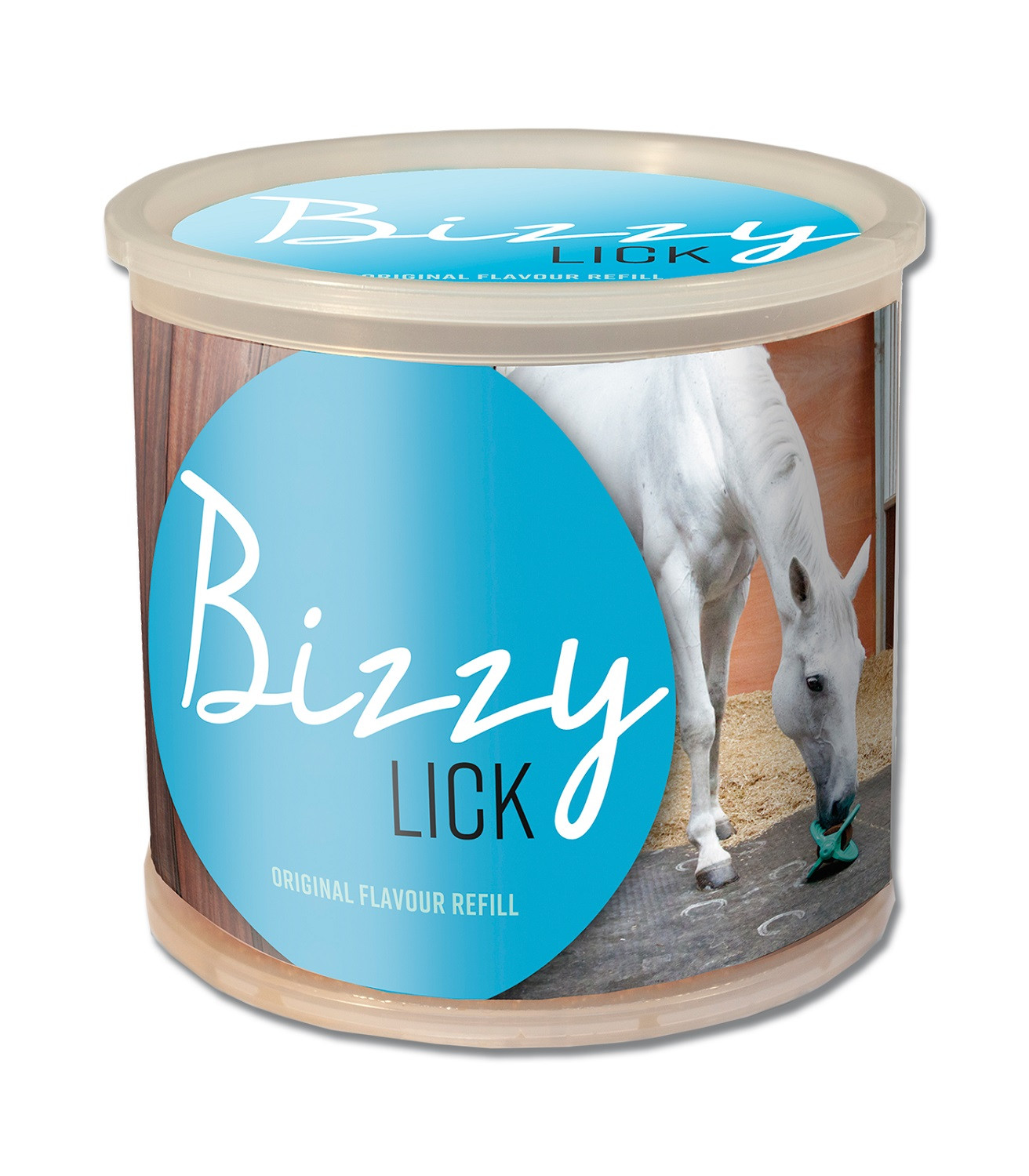 Bizzy horse lick