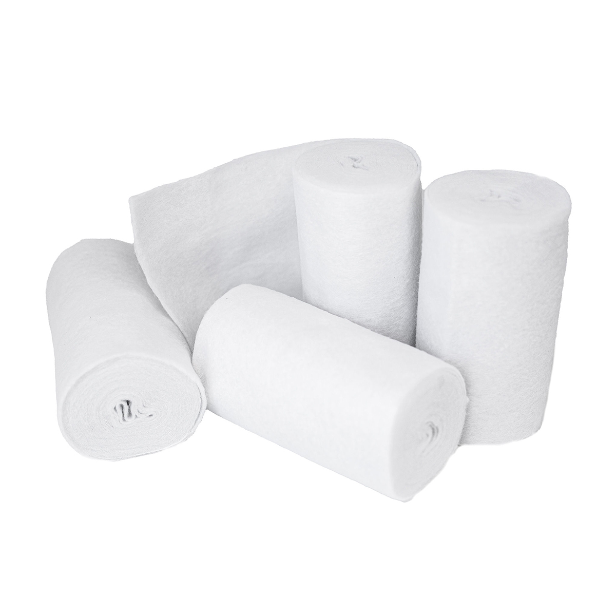 Syntetisk polstervadd 10 cm 4-pack