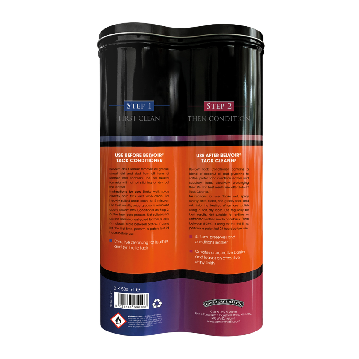 Lädervård 2-pack Belvoir 