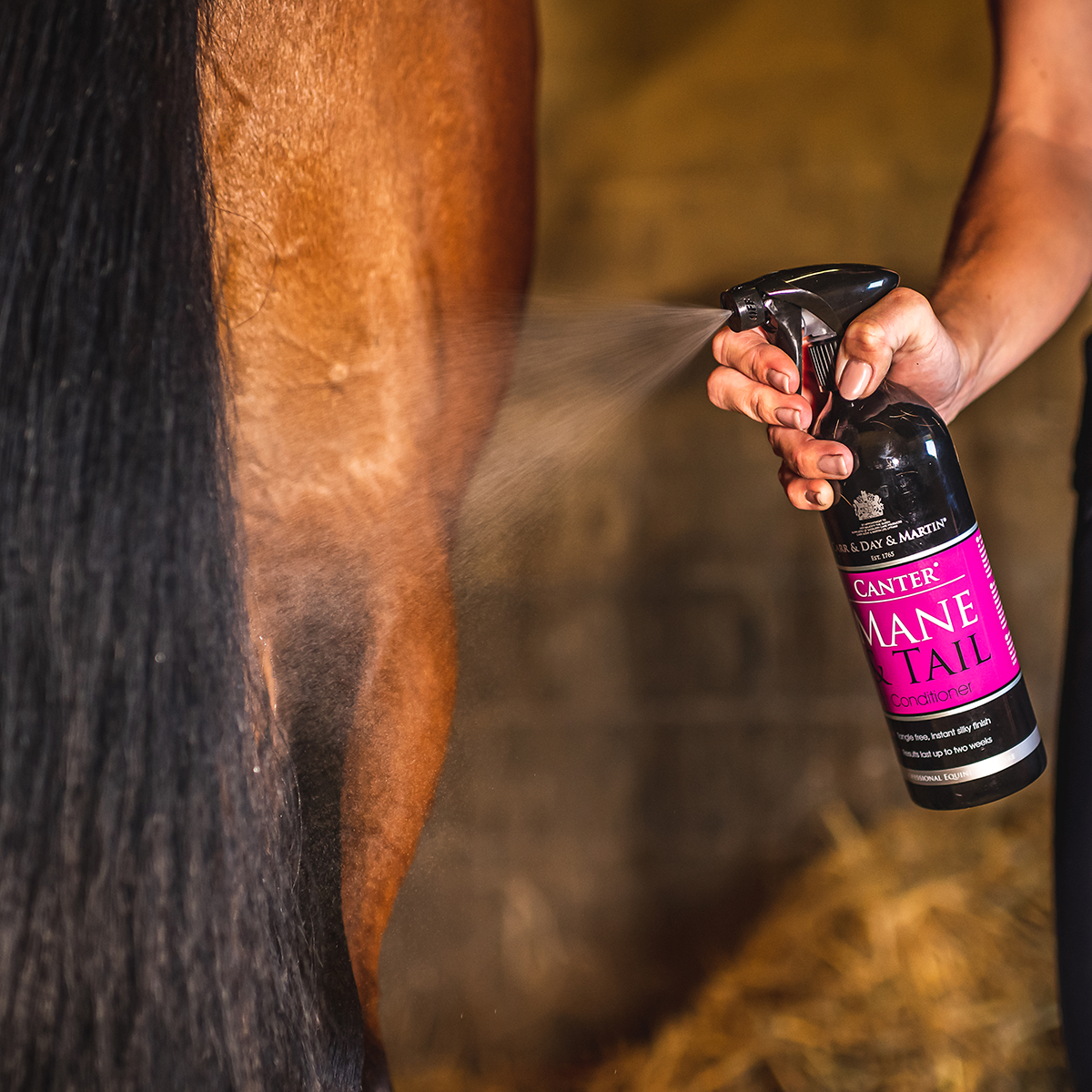Canter mane & tail rosa 1L
