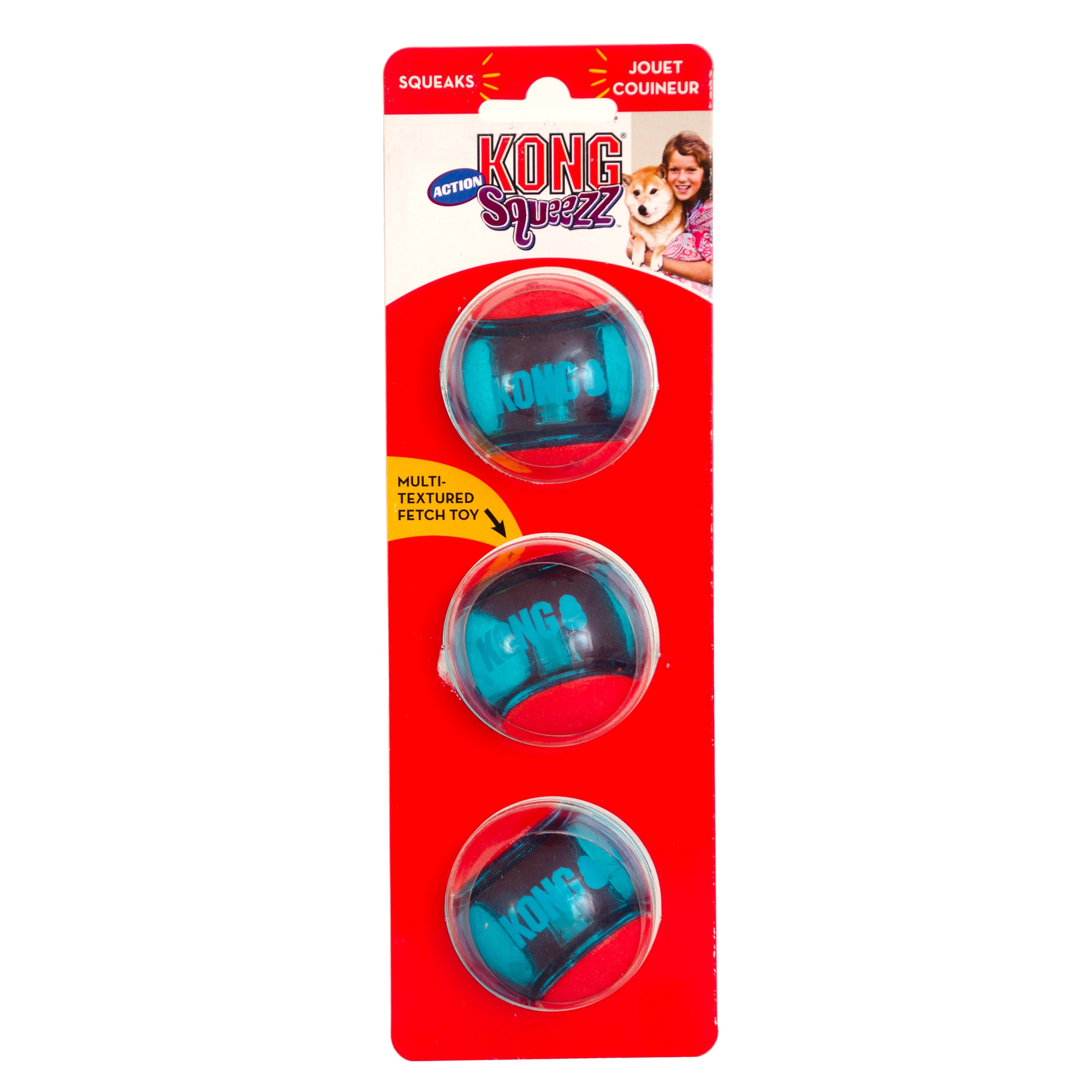 Kong Squeezz action boll M