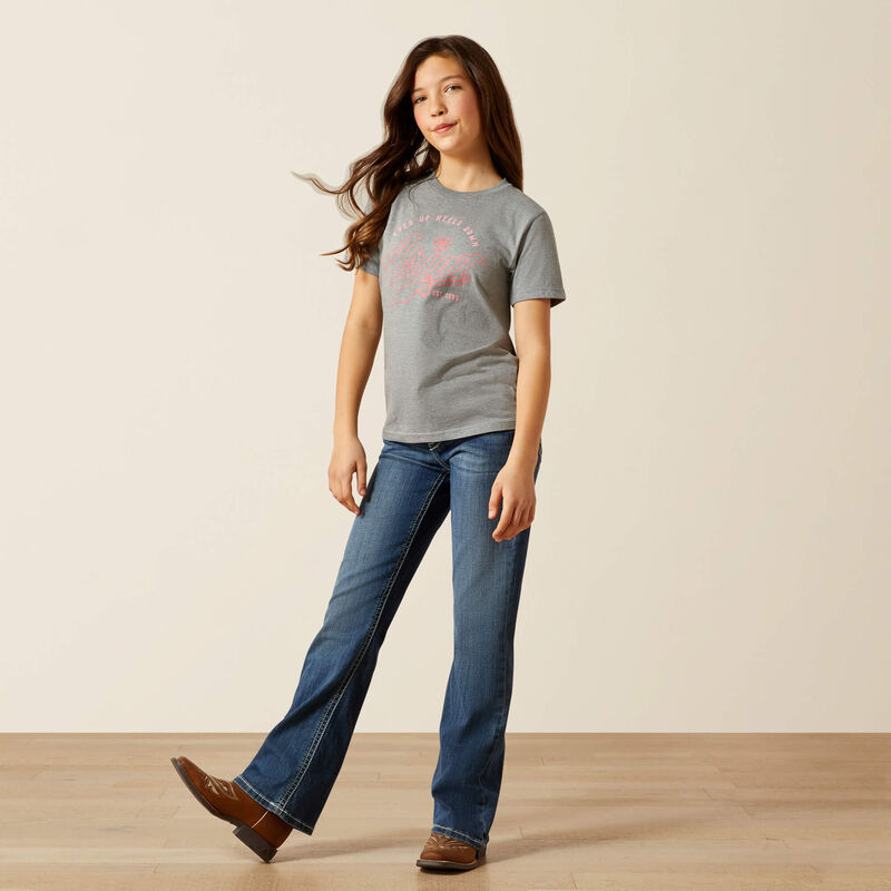 T-shirt Heels down junior Ariat 