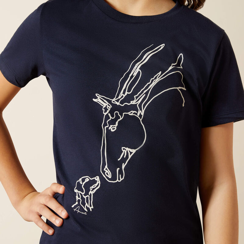 T-shirt Hay girl Ariat