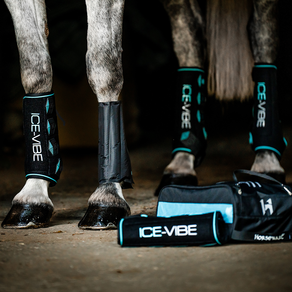 Ice-Vibe Leg Wraps kylinnefack i väskan