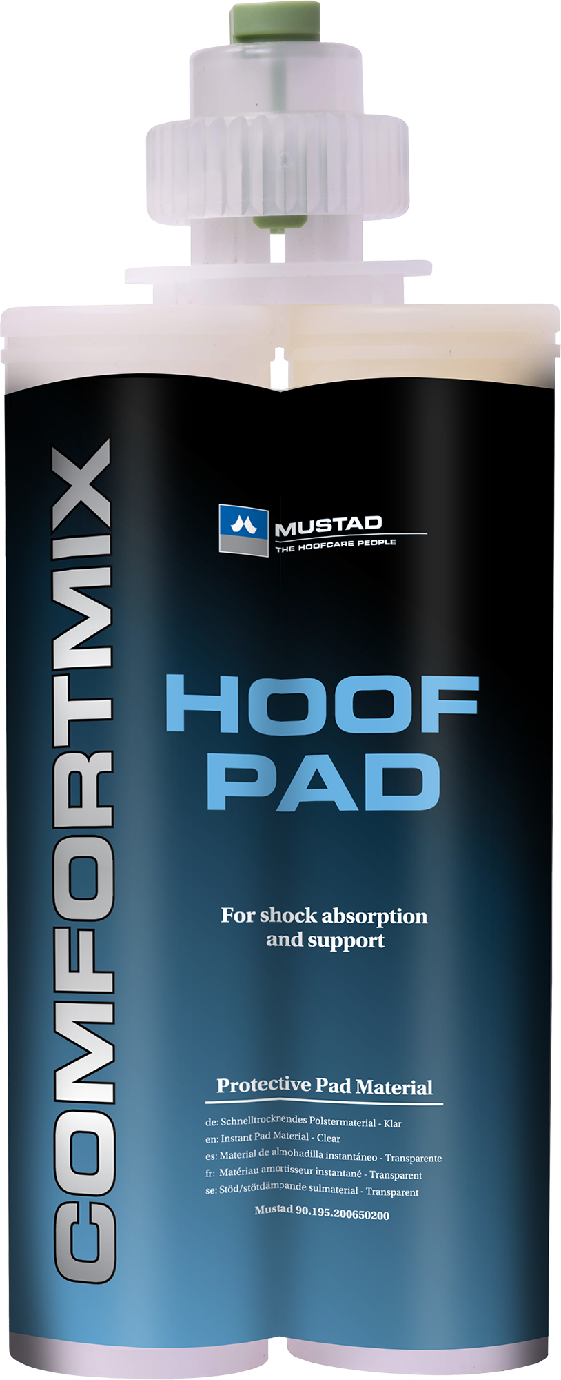 Hoof pad comfort mix