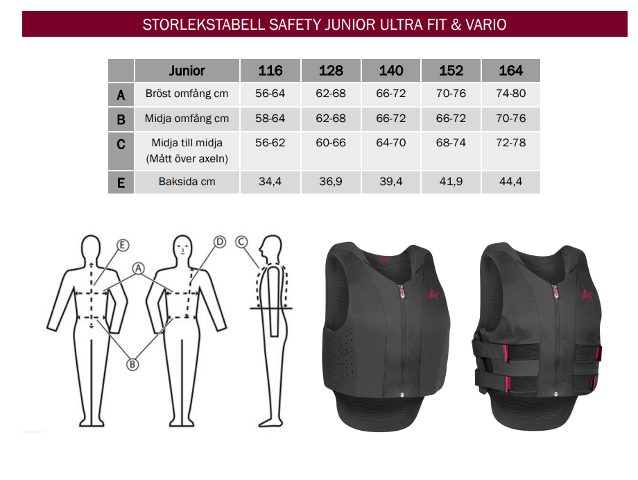 Säkerhetsväst Ultra Junior 