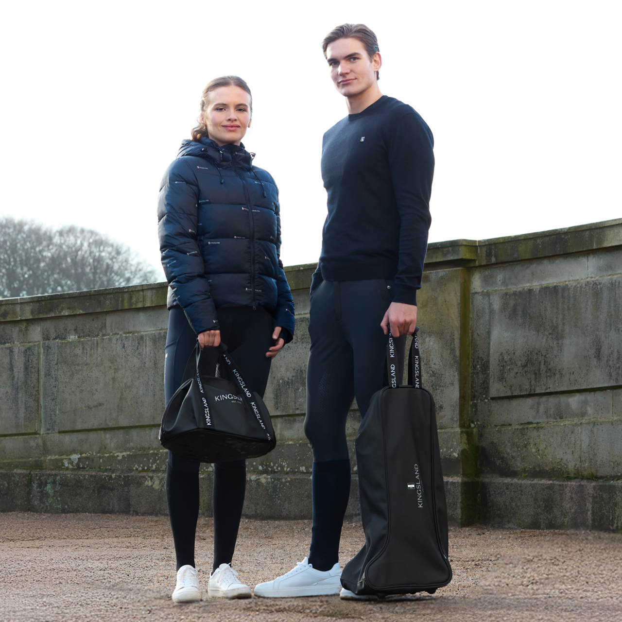 Stövelväska Classic Kingsland Svart