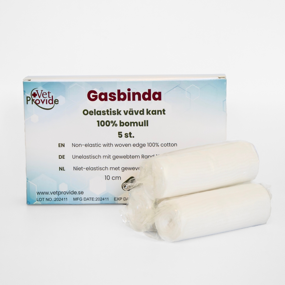 Gasbinda oelastisk 5-pack