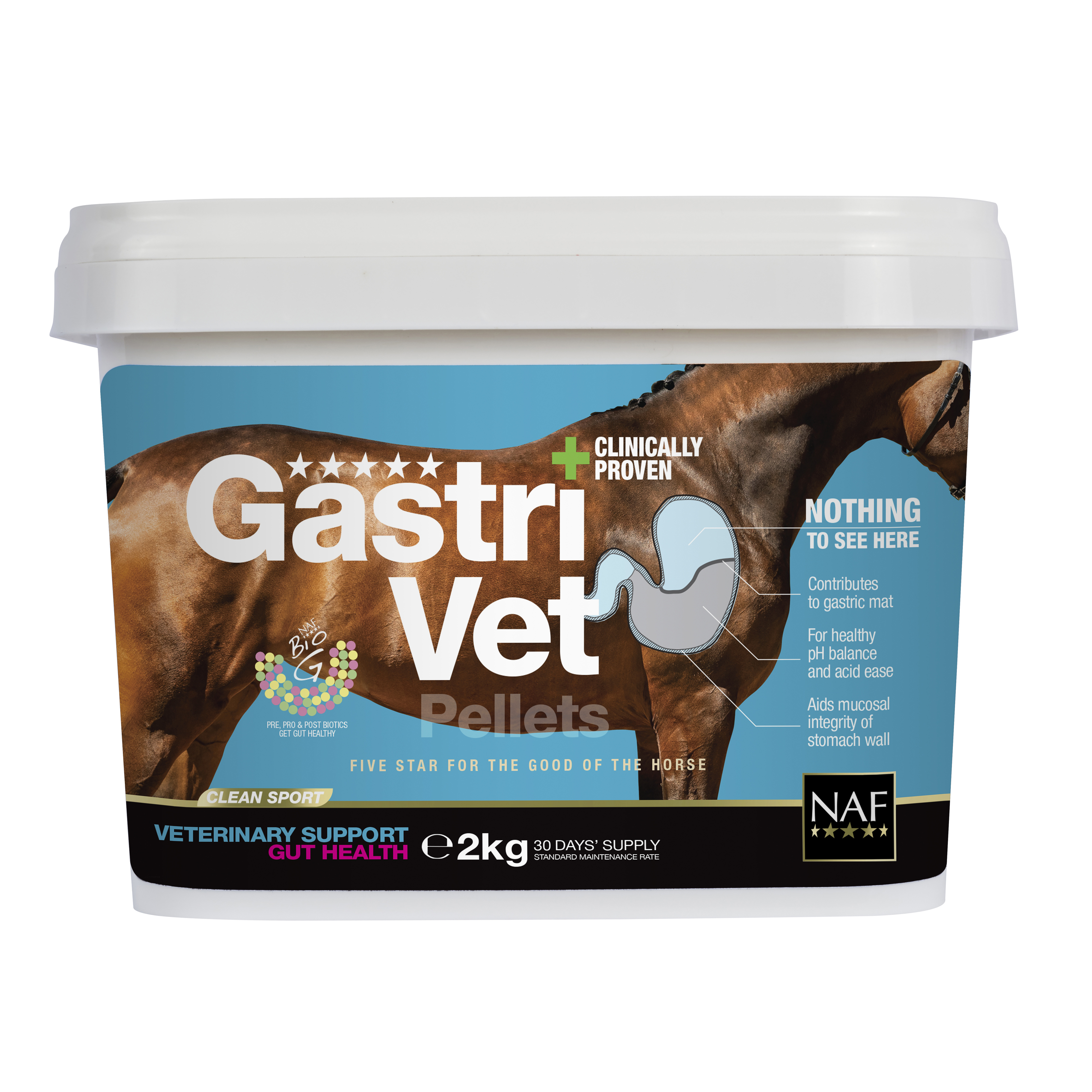 Naf gastri vet pellets 2 kg