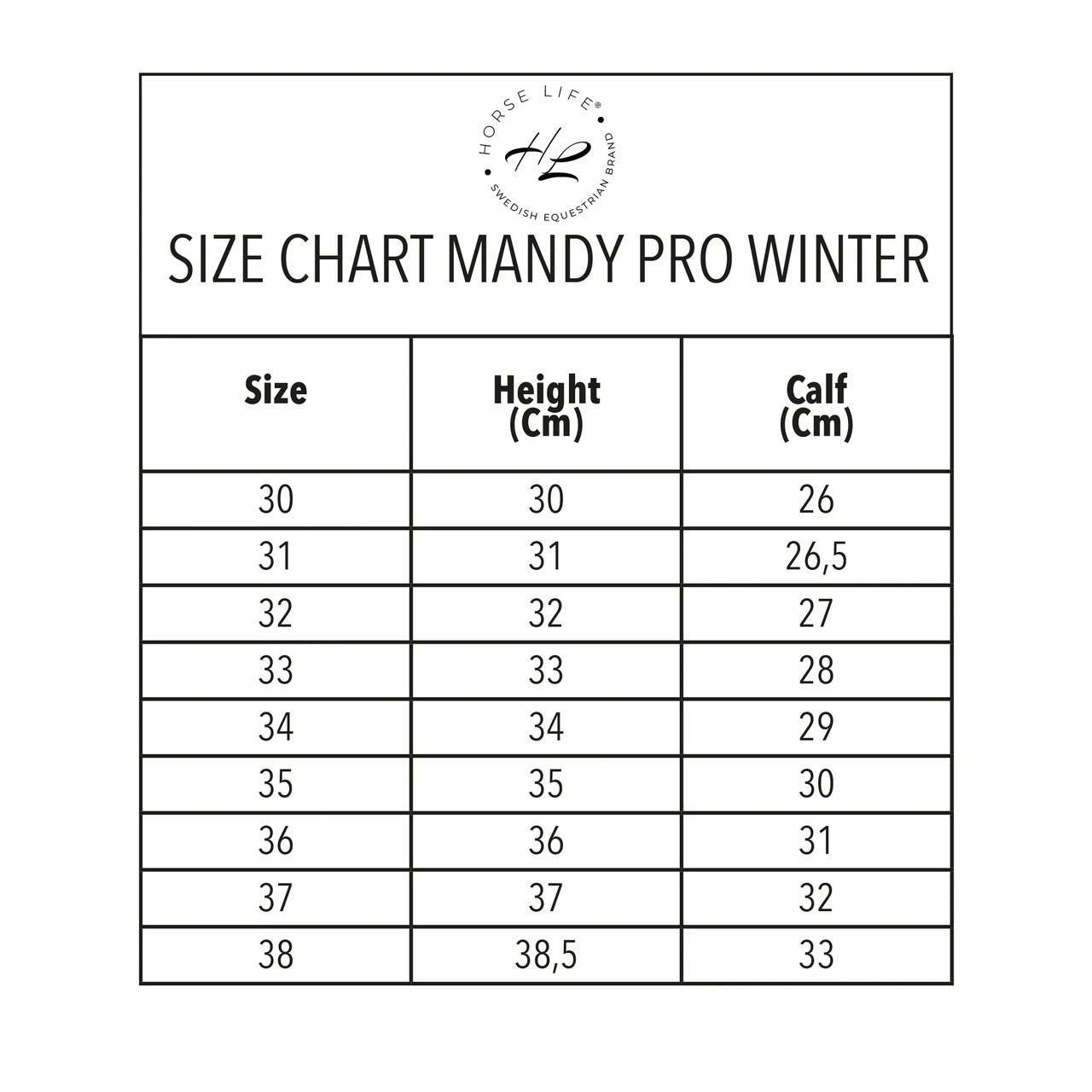 Ridstövel Mandy Pro vinter