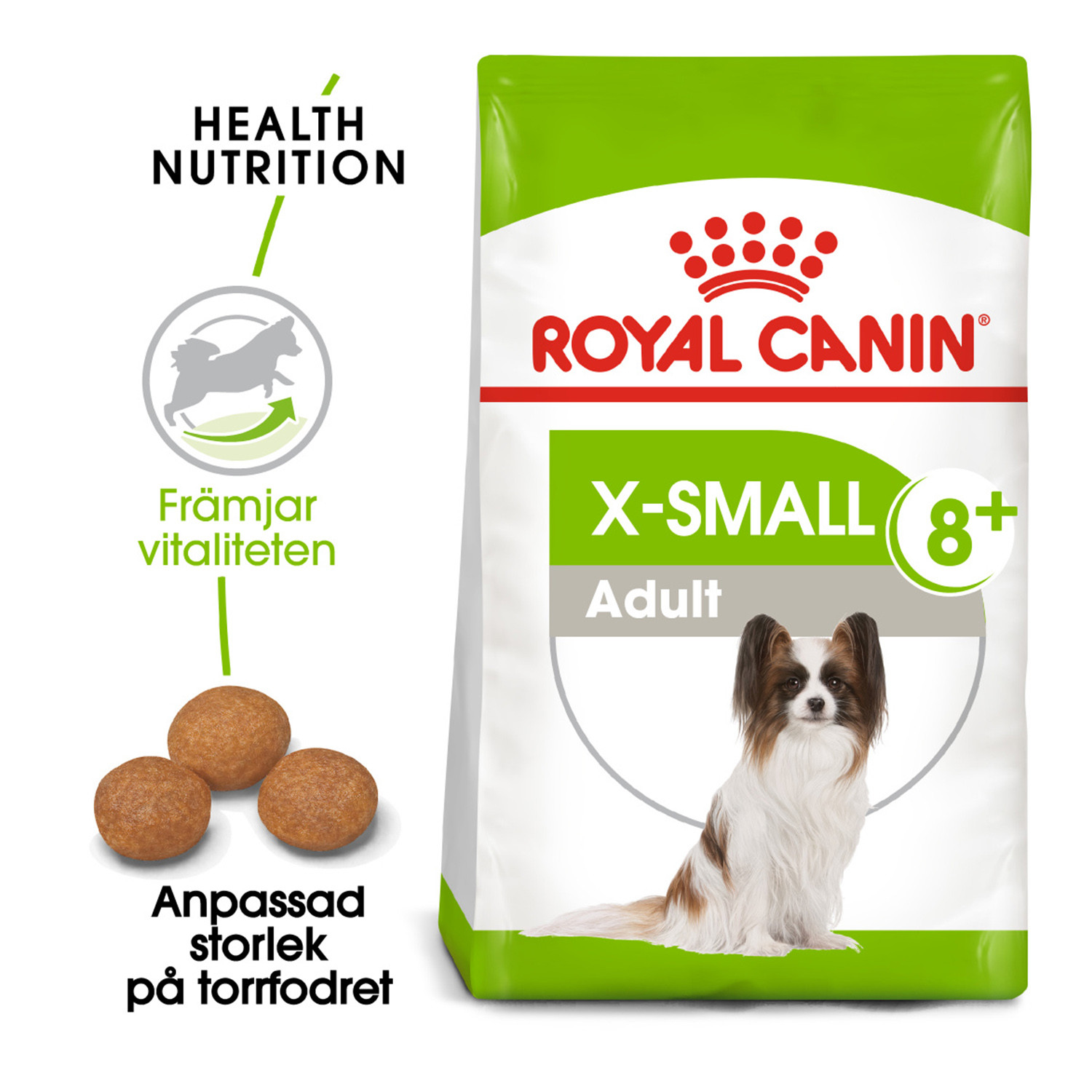 X-small adult +8 royal canin 500 g