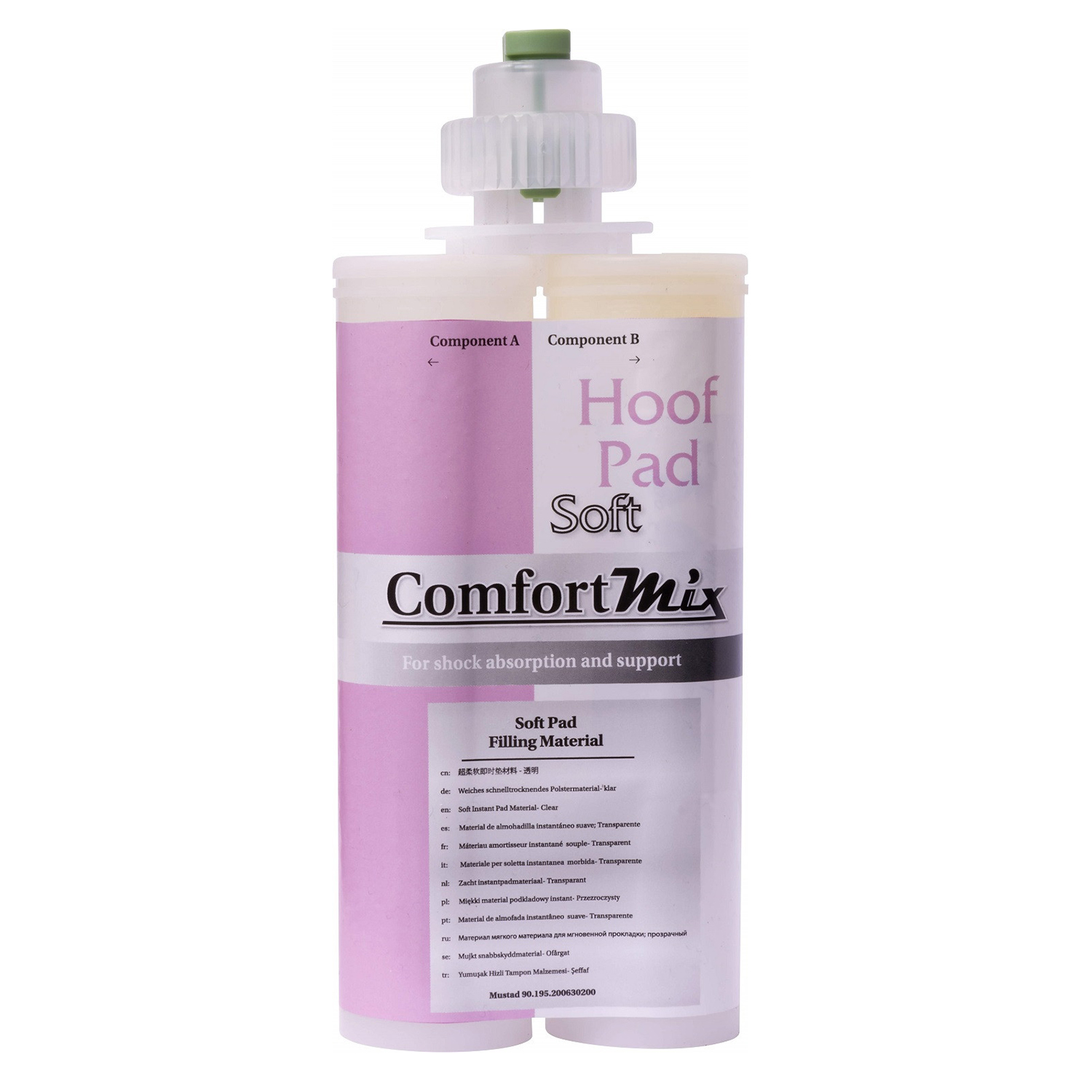 Hoofpad soft comfort mix