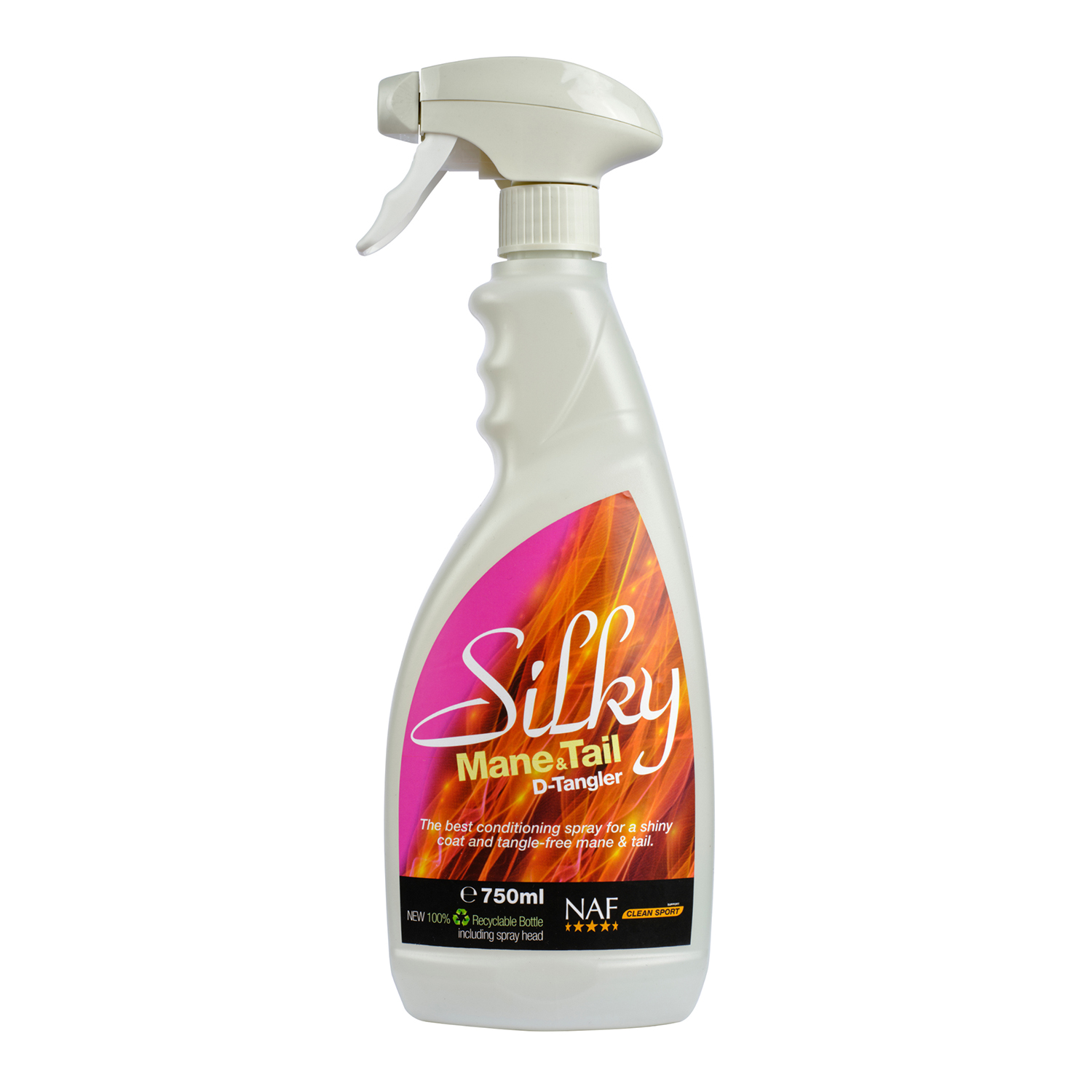 Silky mane & tail spray naf
