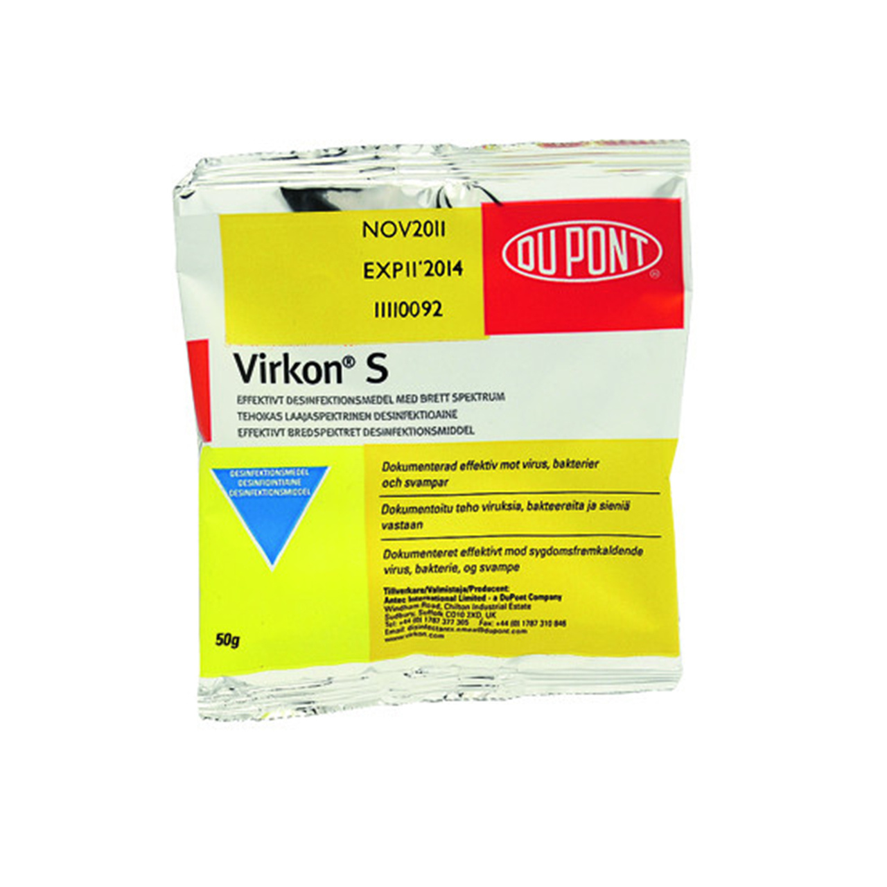 Virkon S Desinfektionsmedel, 50 g